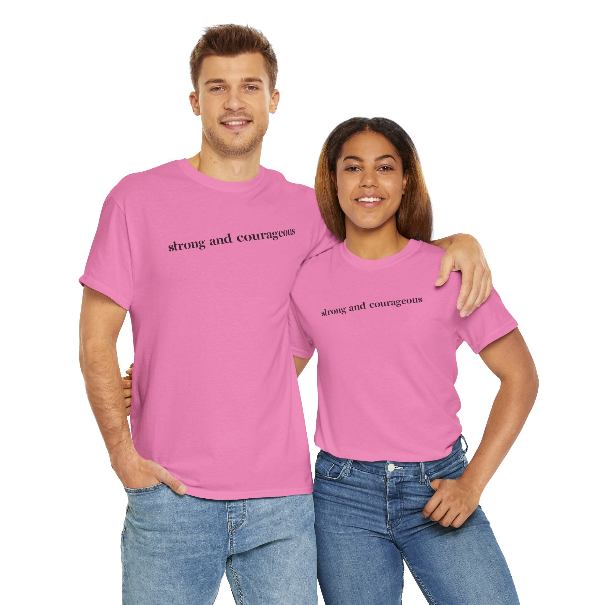 Strong and Courageous – Faith Tee
