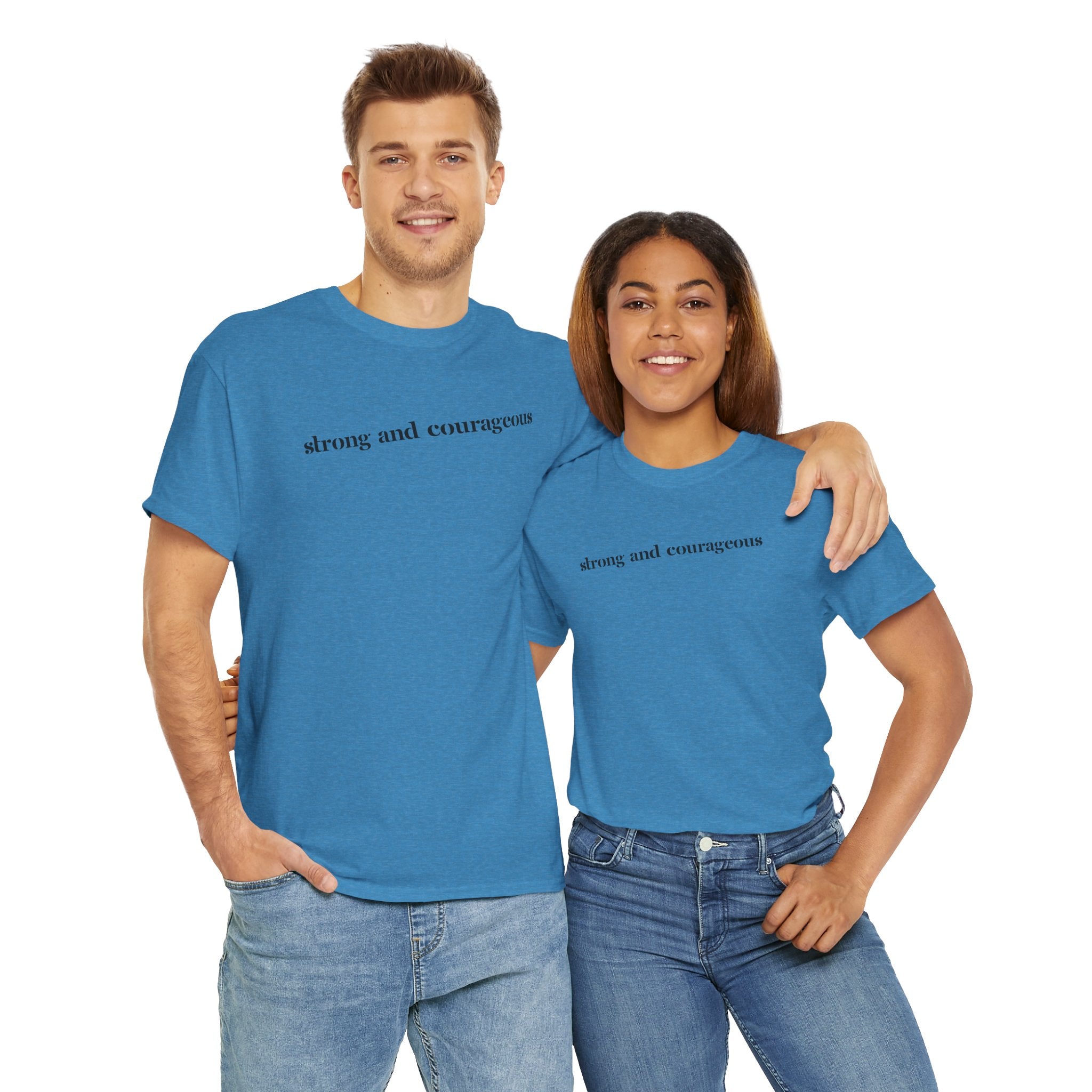 Strong and Courageous – Faith Tee
