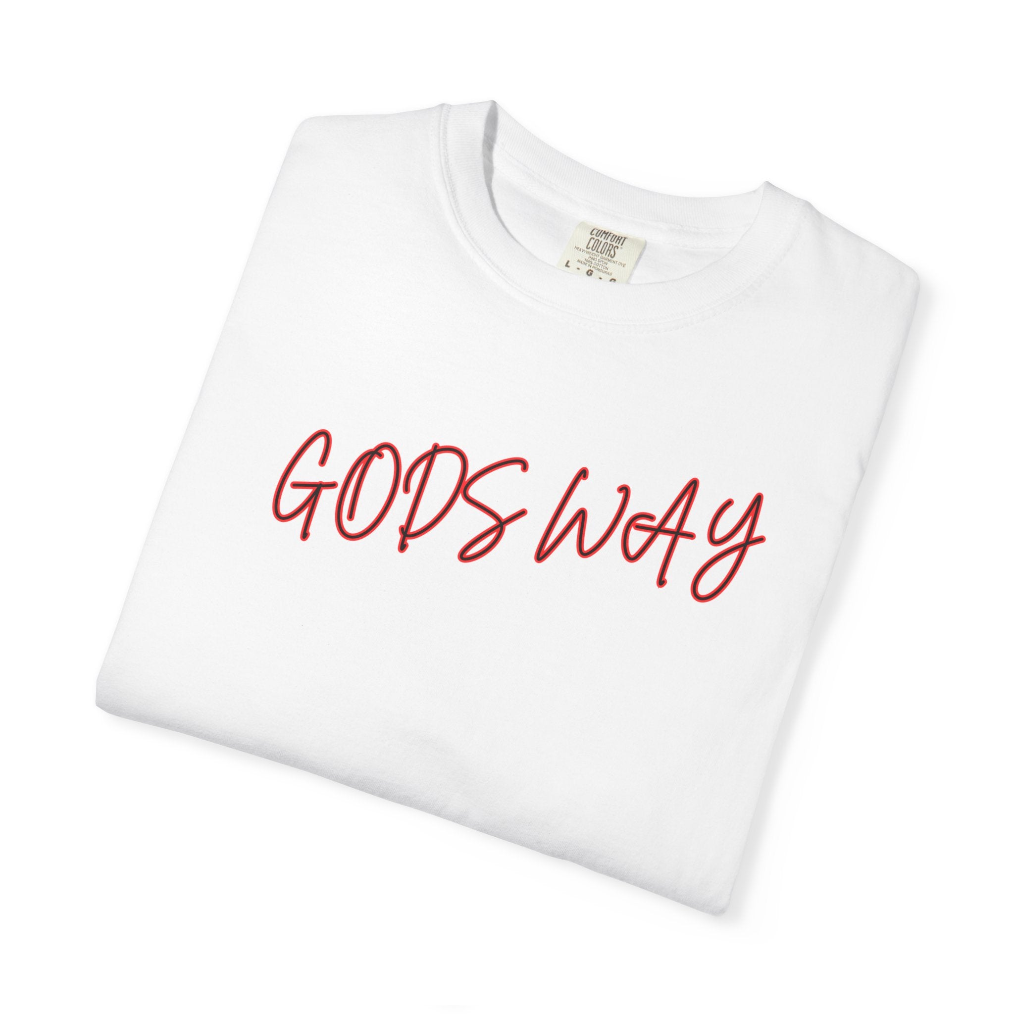 God’s Way – White Psalm 119 Tee