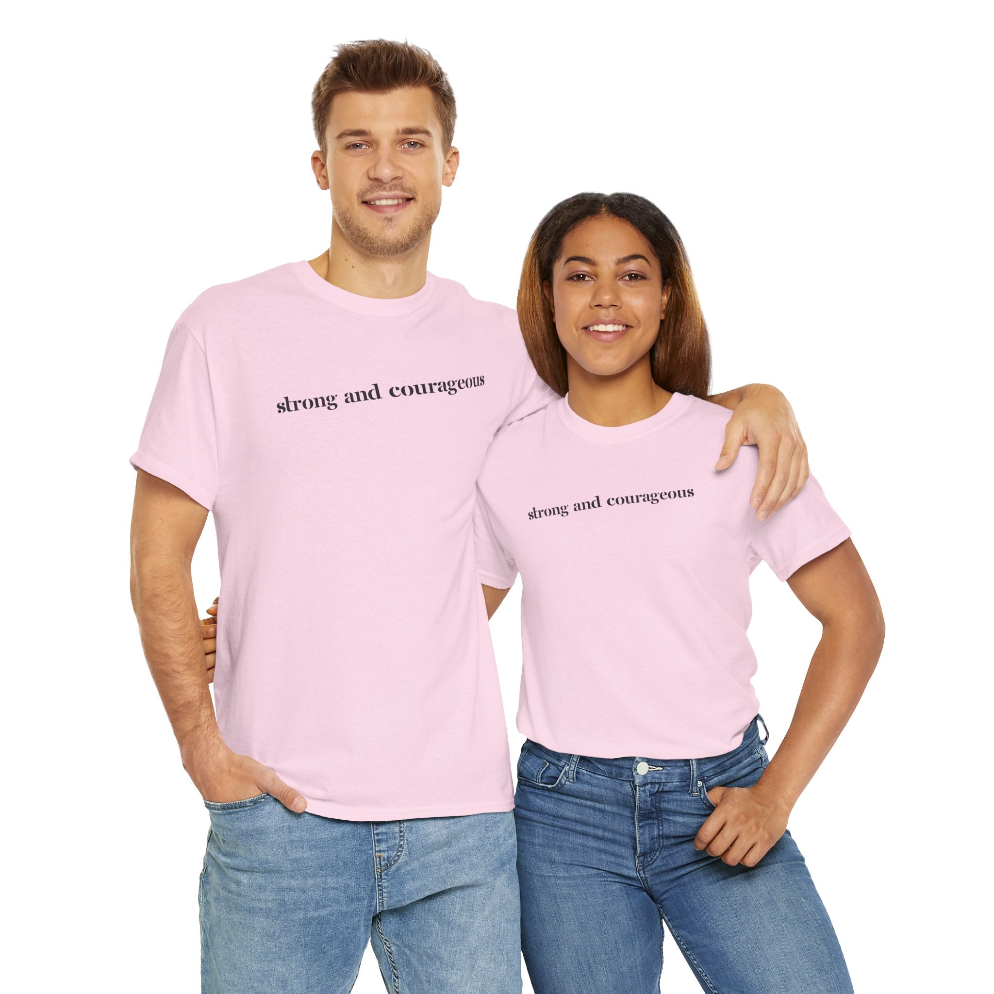 Strong and Courageous – Faith Tee