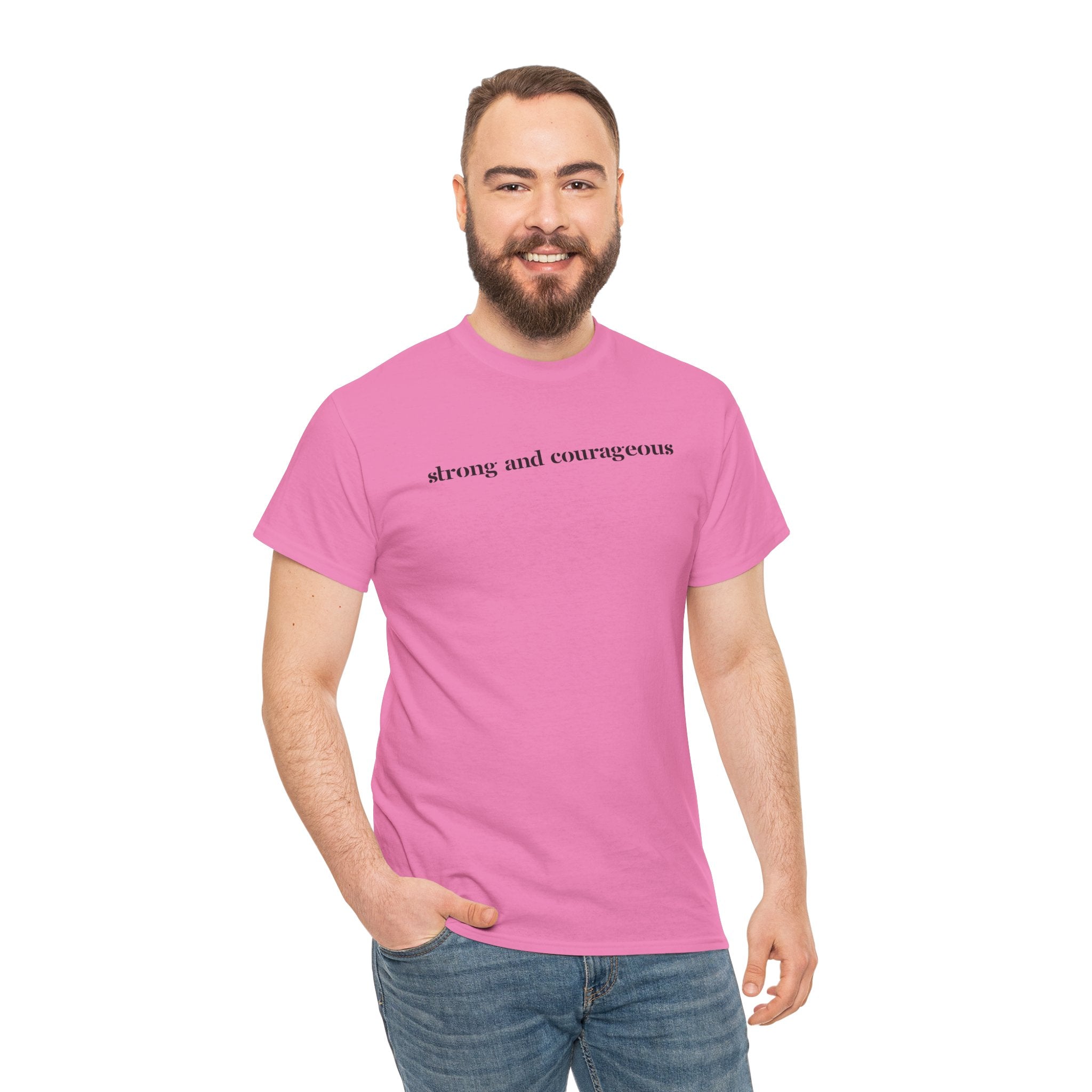 Strong and Courageous – Faith Tee