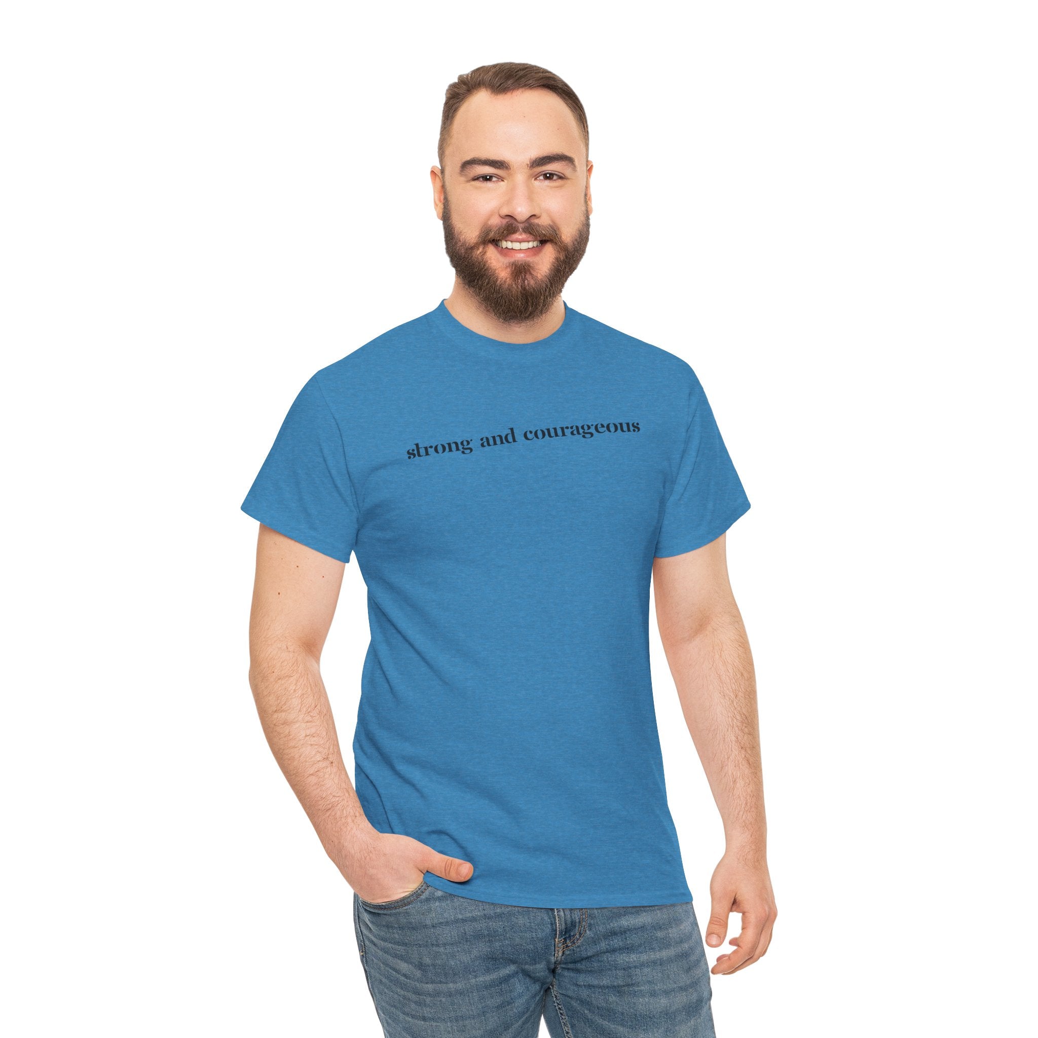 Strong and Courageous – Faith Tee