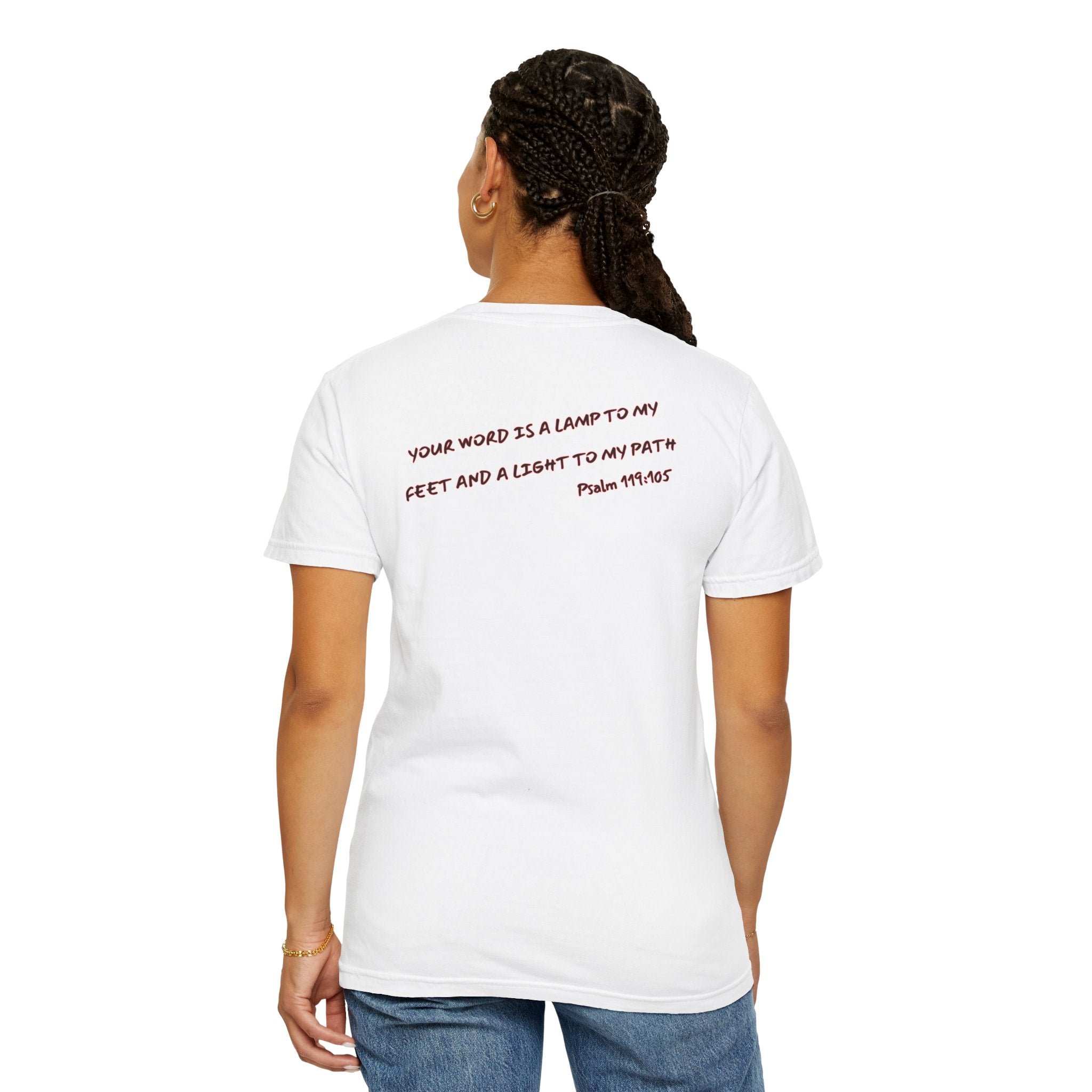 God’s Way – White Psalm 119 Tee